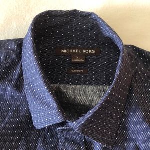 Large Michael Kors Classic Fit button down